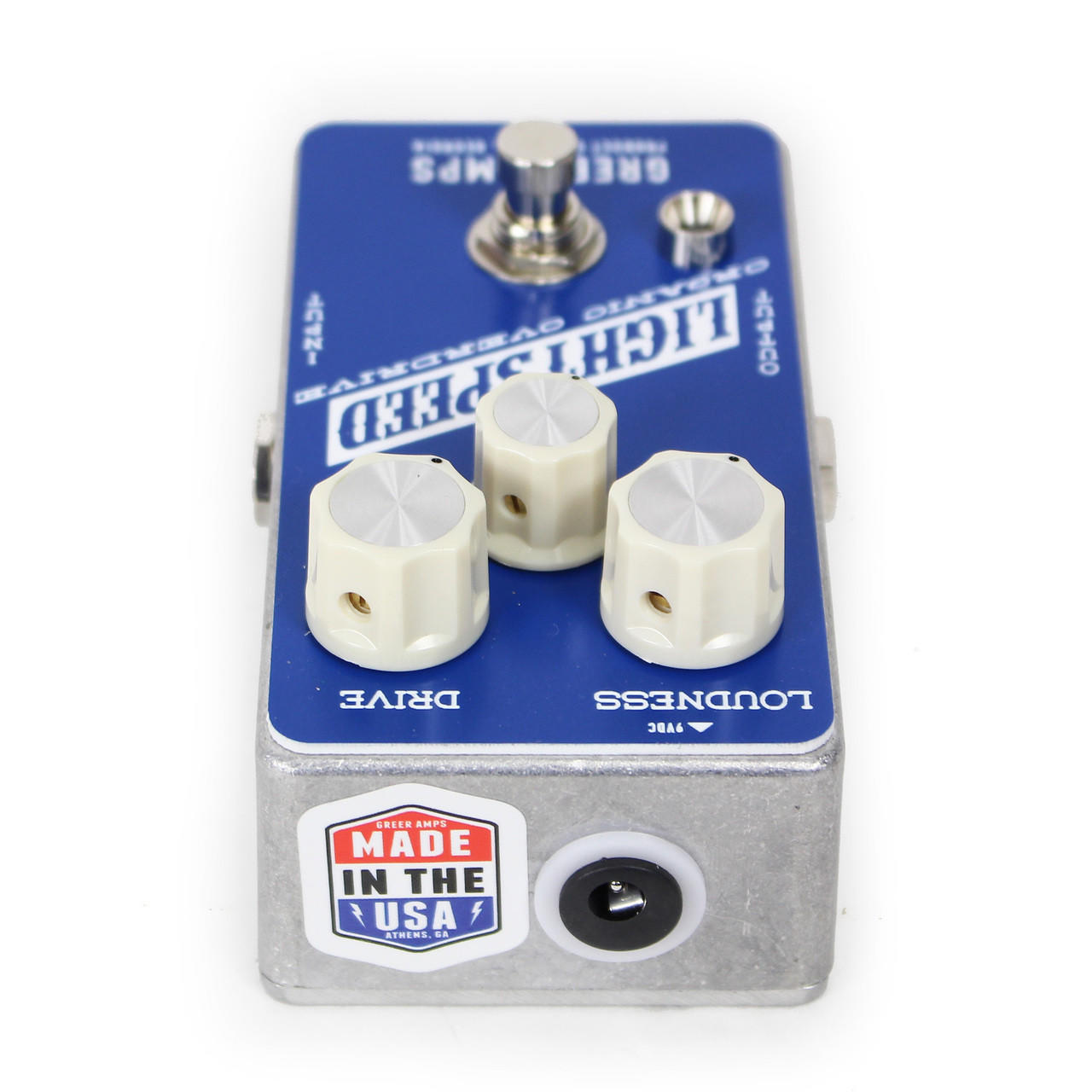 Greer Amps Light Speed Organic Overdrive Pedal | Cream City Music