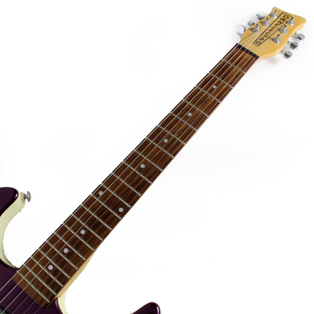 Used Danelectro Hodad Electric Guitar in Metallic Purple | Cream