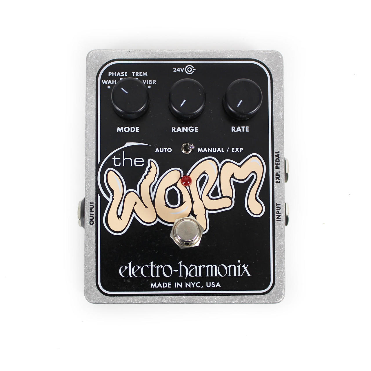 Electro-Harmonix The Worm Analog Wah/Phaser/Vibrato/Tremolo Pedal