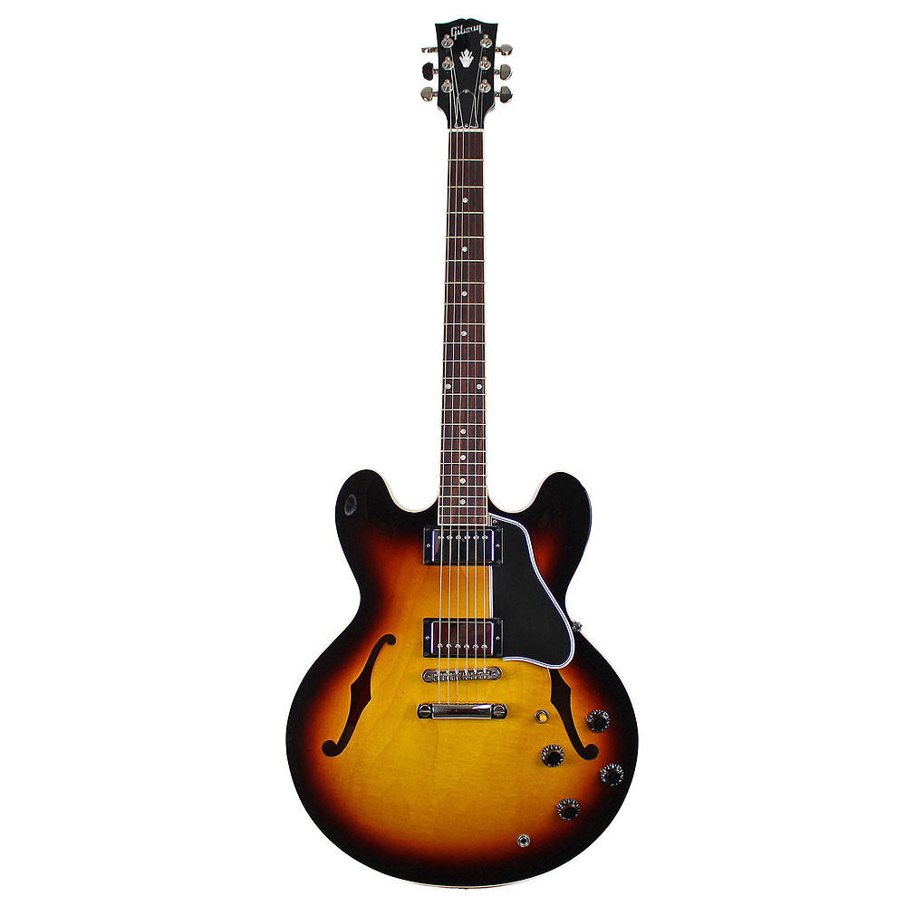 2010 Gibson Custom Shop ES-335 Dot Neck Electric Guitar Sunburst 