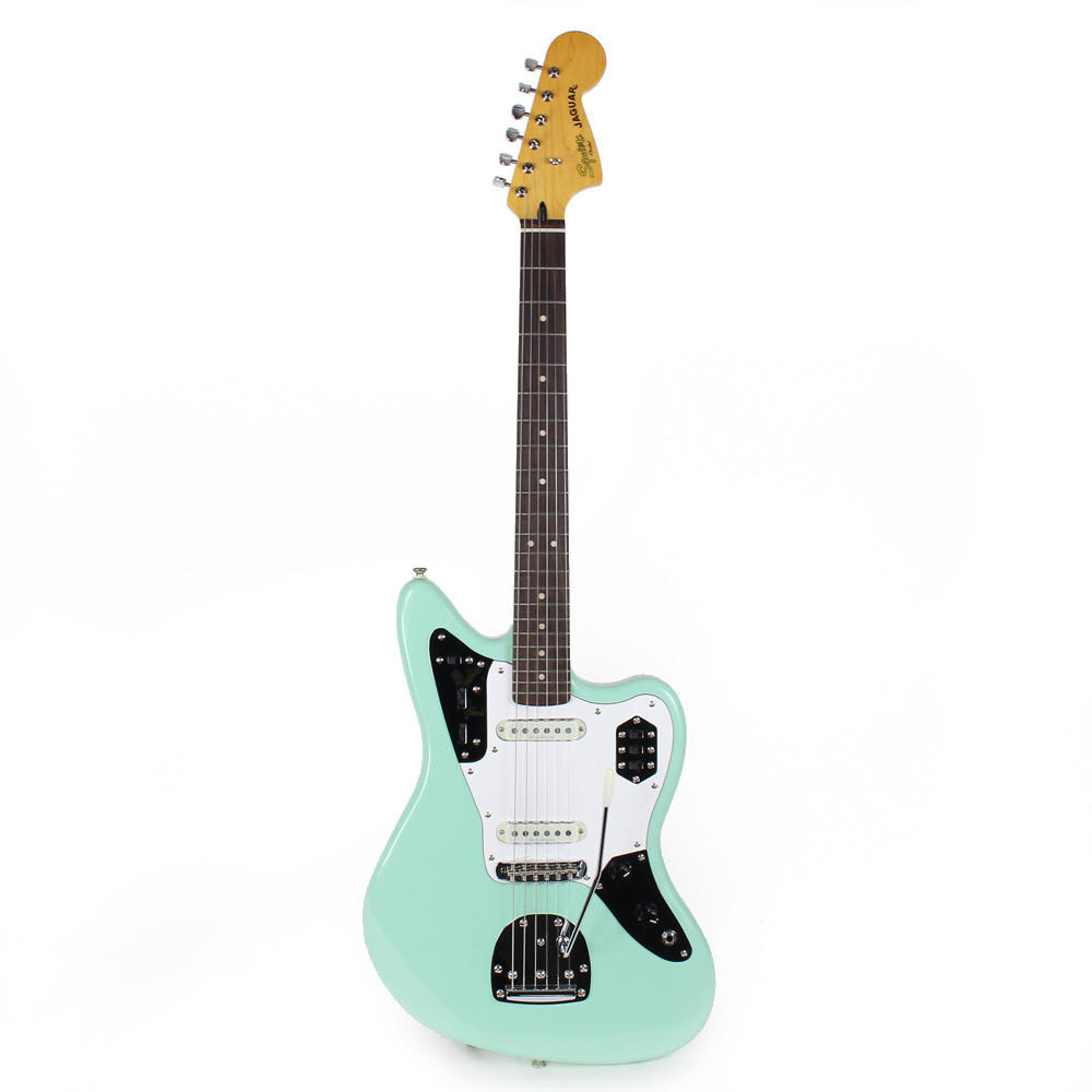 Used Squier Vintage Modified Jaguar in Surf Green | Cream City Music