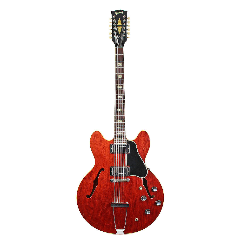 Vintage 1966 Gibson ES-335 TDC 12-String Electric Guitar Cherry Finish