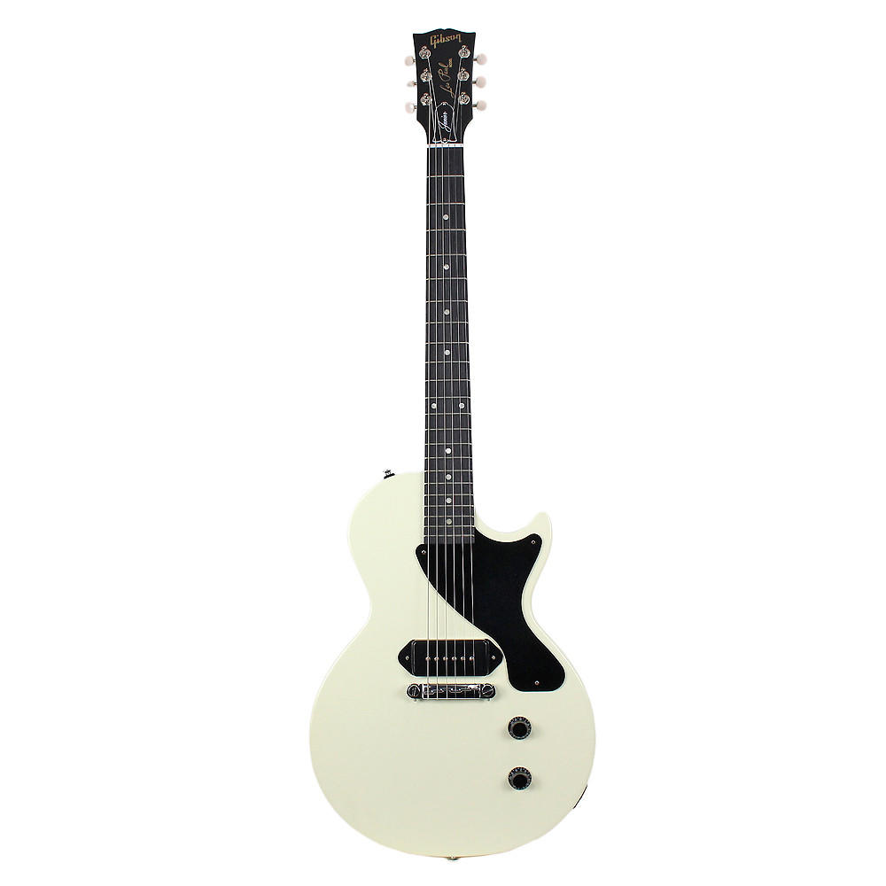 2011 Gibson Les Paul Junior Electric Guitar Satin White | Cream
