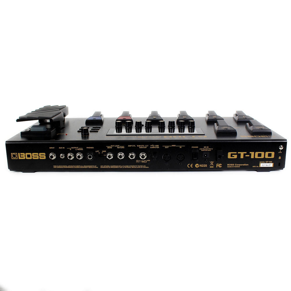 【マリ】BOSS GT-100 エフェクトプロセッサー Boss GT-100 Guitar Multi-Effects Pedal-Used 761294500088| eBay