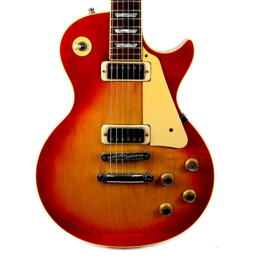 Vintage 1978 Gibson Les Paul Deluxe Electric Guitar Cherry