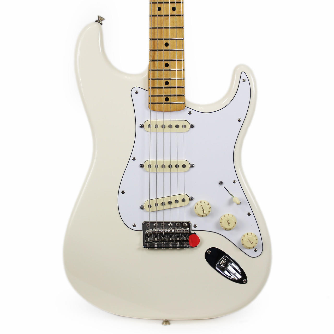Fender Jimi Hendrix Stratocaster Maple - Olympic White | Cream