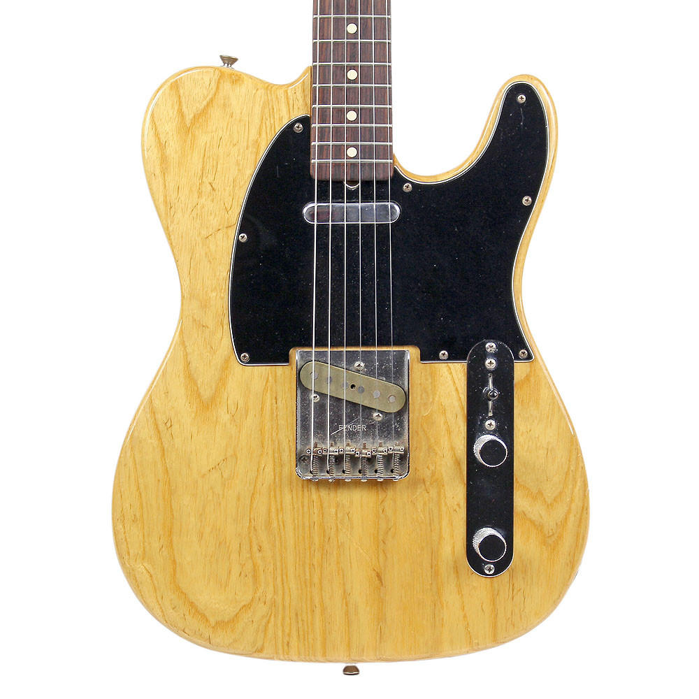 Vintage 1982 Fender Telecaster Tele Electric Guitar Natural