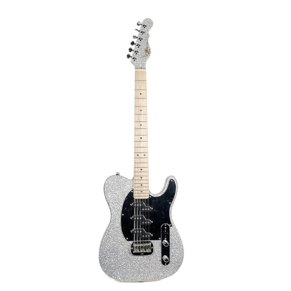 2013 G&L ASAT Z-3 Electric Guitar Silver Sparkle Finish