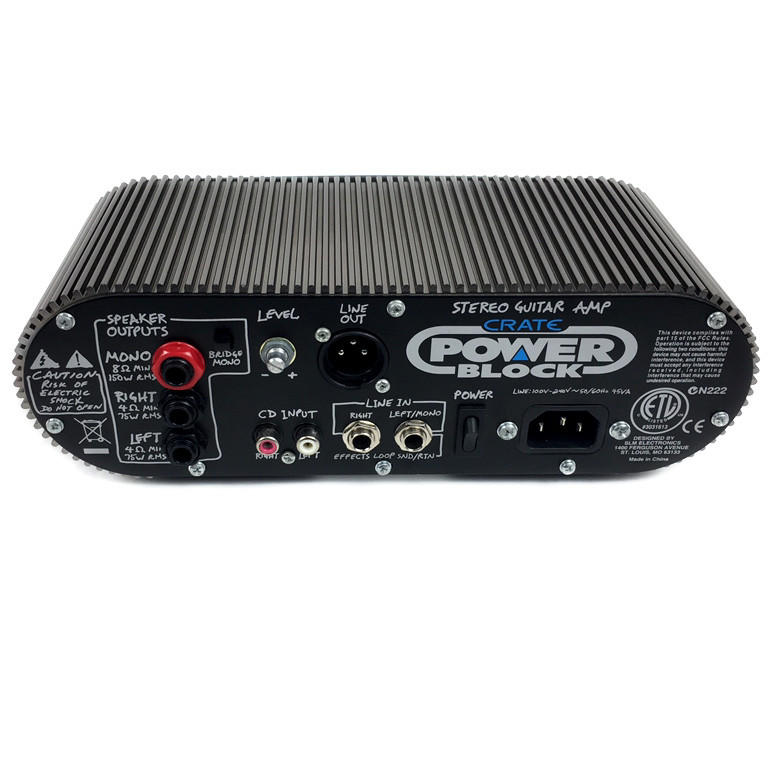 Used Crate CPB 150 Power Block Amplifier | Cream City Music