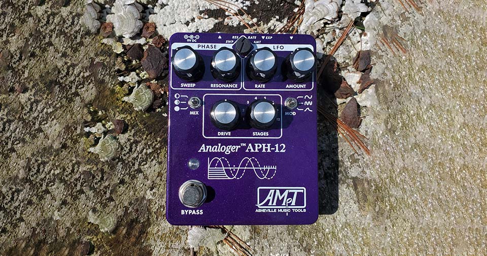 Noah's Ark PURPLE ギターエフェクター Purple Phaze Unlocked: Meet the Asheville Music Tools APH-12