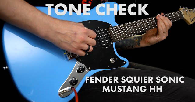 TONE CHECK: Squier Sonic Mustang HH - Cream City Music