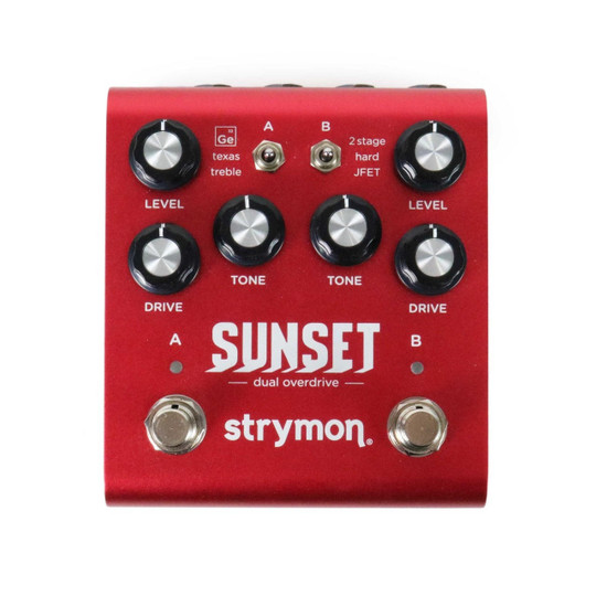 Strymon Sunset Dual Channel Overdrive Pedal | Cream City Music