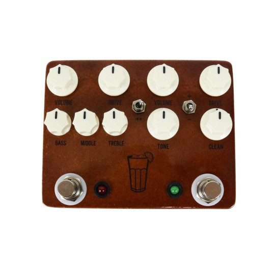 JHS Sweet Tea V3 2 in 1 Overdrive / Distortion Pedal | Cream City 