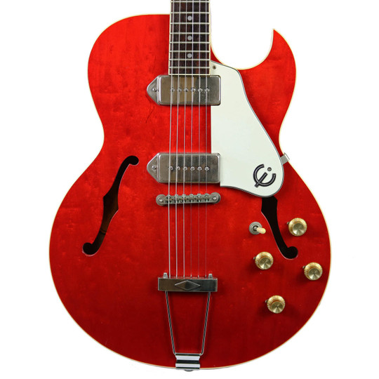 Vintage 1991 Epiphone ES-930J Sorrento P90 Cherry Made in Japan