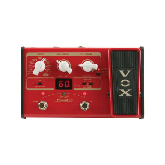 Vox Stomplab 2B Bass MultiEffect Pedal Cream City Music