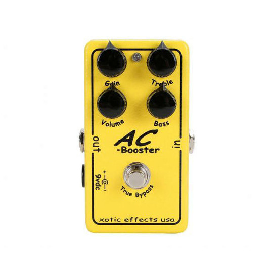 Xotic Effects AC Booster Boost Pedal | Cream City Music Xotic Effects AC Booster Boost Pedal | Cream City Music