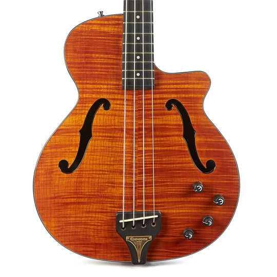 Used Epiphone Zenith Bass Antique Natural 2010 Cream City Music