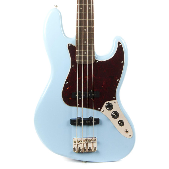 Squier Classic Vibe '60s Jazz Bass Laurel - Daphne Blue | Cream