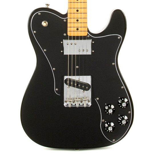 Fender Vintera '70s Telecaster Custom Maple - Black | Cream City Music