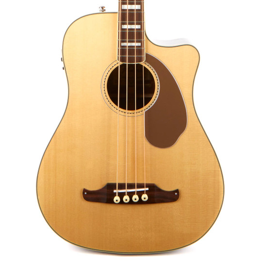 Used Fender Kingman Acoustic Bass Natural Cream City Music