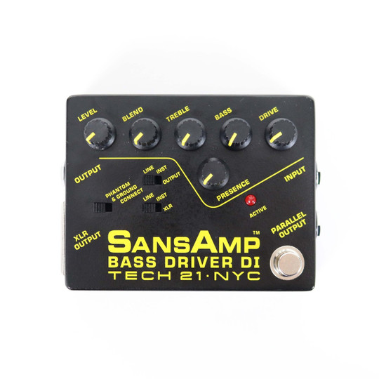 Tech 21 SansAmp Bass Driver DI Pedal | Cream City Music
