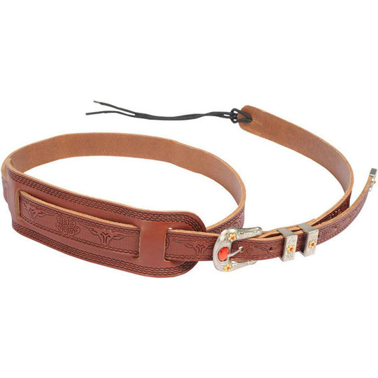 Gretsch Vintage Leather Guitar Strap, Walnut | Gold Coast Music