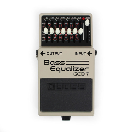 Boss GEB-7 Bass 7-Band Equalizer Pedal