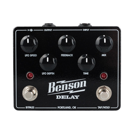 Benson Amps Delay Pedal - Black | Cream City Music