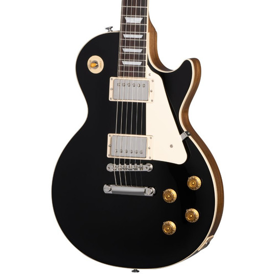 Gibson Les Paul Standard 50s Plain Top - Ebony | Cream City