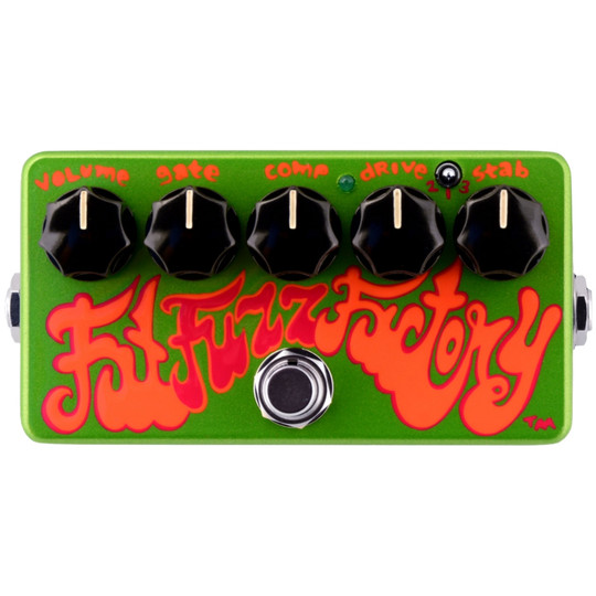 Zvex Hand Painted Fat Fuzz Factory Fuzz Pedal | Cream City Music