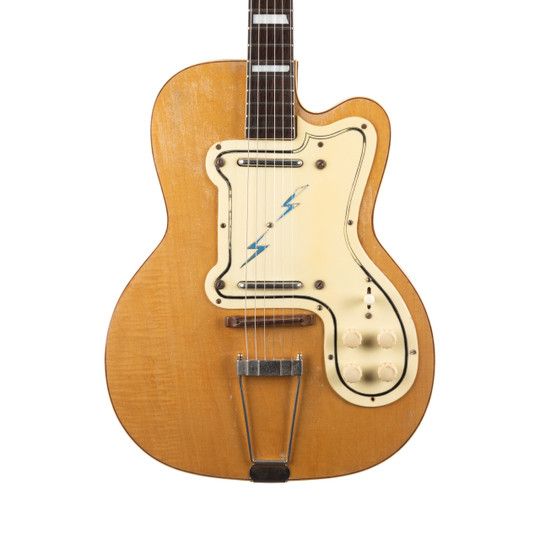 【超お買い得！】 Style K1982 Kay Vintage Leader Natural Twin Thin Reed Jimmy ギター