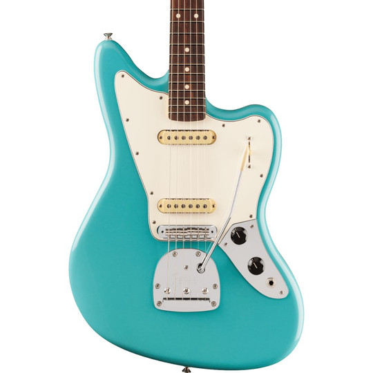 Fender Player II Jaguar Rosewood - Aquatone Blue | Cream City Music