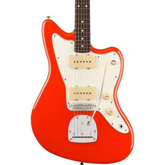 ギター Fender Jazzmaster Fender Player II Jazzmaster Rosewood - Coral Red | Cream City Music