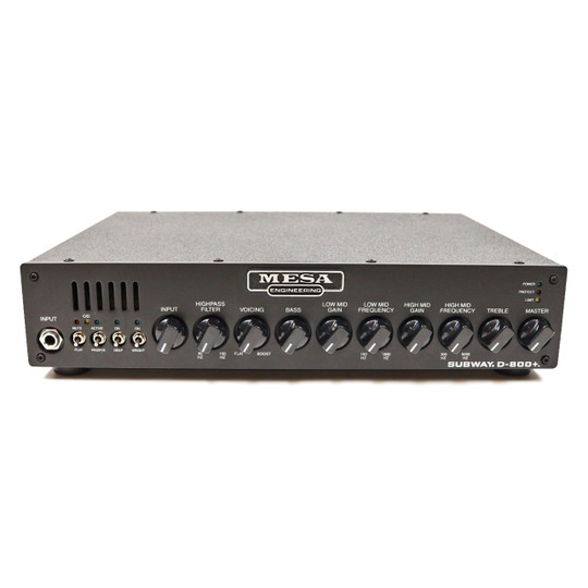 Used Mesa Boogie Subway D800 Plus Lightweight 800W Bass Amp Head