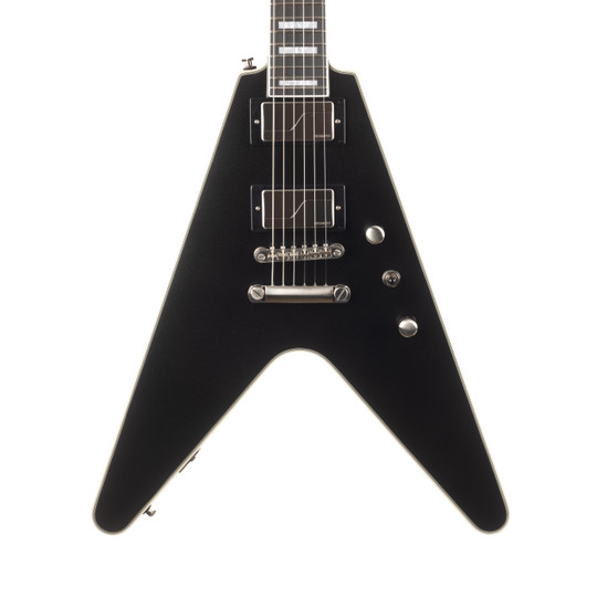 Epiphone Flying V Prophecy - Aged Jet Black Metallic | Cream