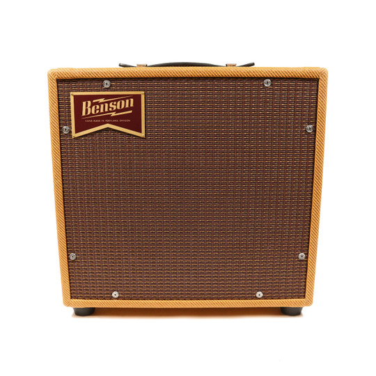 Benson Amps Vinny Reverb 5W 1x10 Tube Combo Amp Vintage Tweed Cream