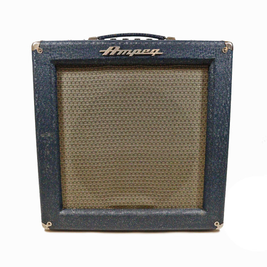 Vintage Ampeg M15 "Big M" 25W 1x15 Tube Combo Amp 1960 Cream City Music