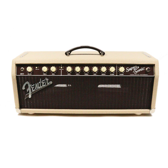 Used Fender Super Sonic 22W Tube Amp Head 2021 Cream City Music