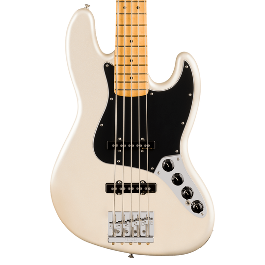 Fender Player II Modified Active Jazz Bass V Maple - Olympic Pearl