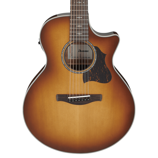 Ibanez AE3007FMH 7 String Acoustic-Electric - Tobacco Edge Burst