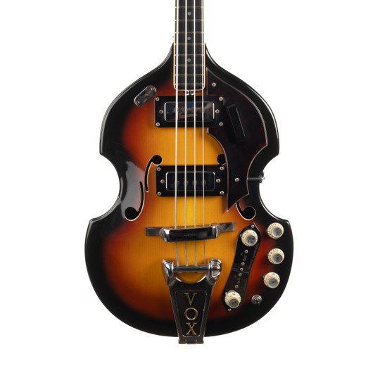 vox ヴァイオリンベース　ジャンク Vintage Vox Astro IV Bass Sunburst 1960s | Cream City Music