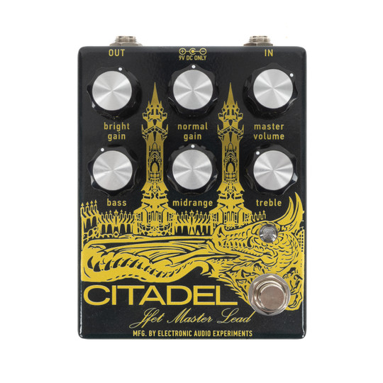 Electronic Audio Experiments Citadel Overdrive Pedal - Cream City