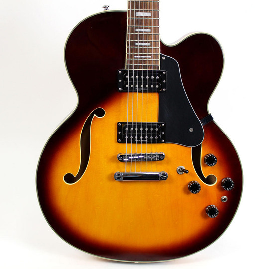 Used Schecter Diamond Series Jazz 7 Hollow Body Electric Guitar