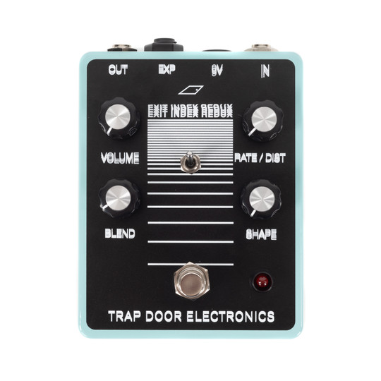 Trap Door Electronics Exit Index Redux Tremolo Distortion Pedal