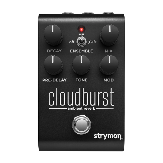 Strymon Cloudburst Ambient Reverb Pedal - Midnight Edition | Cream