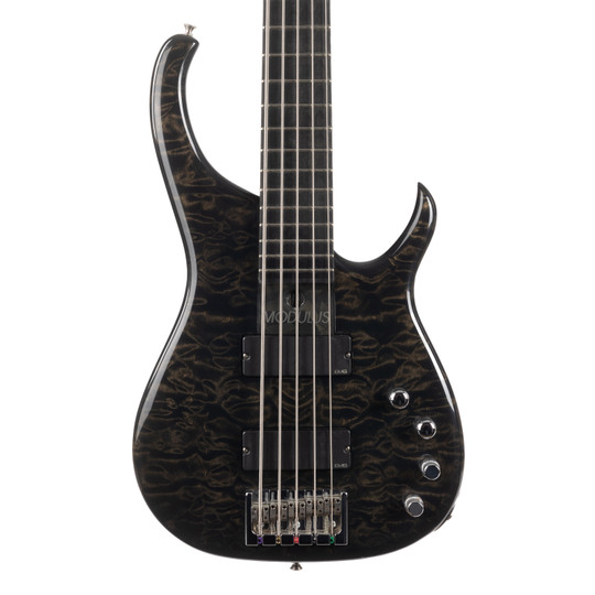 Used Modulus Quantum 5 5-String Bass Black Stone 1999 | Cream City Music