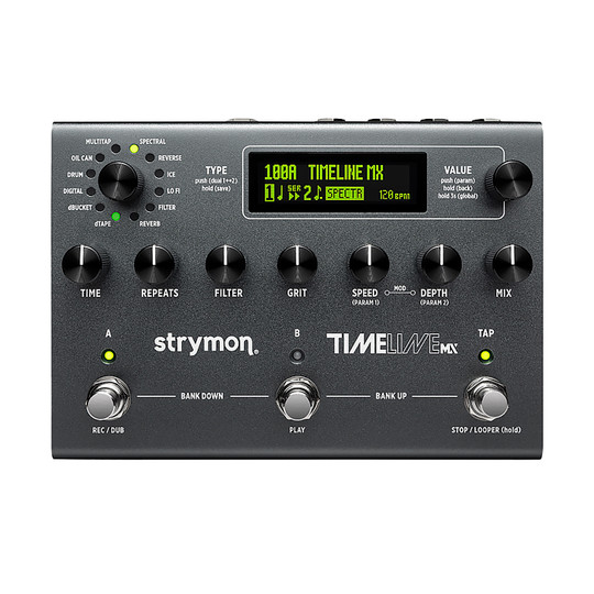 Strymon TIMELINE & MULTIスイッチ Strymon TimeLine MX Multi-Delay Workstation Delay Pedal | Cream
