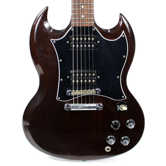 2000 Gibson SG Special Electric Guitar in Walnut Finish | Cream