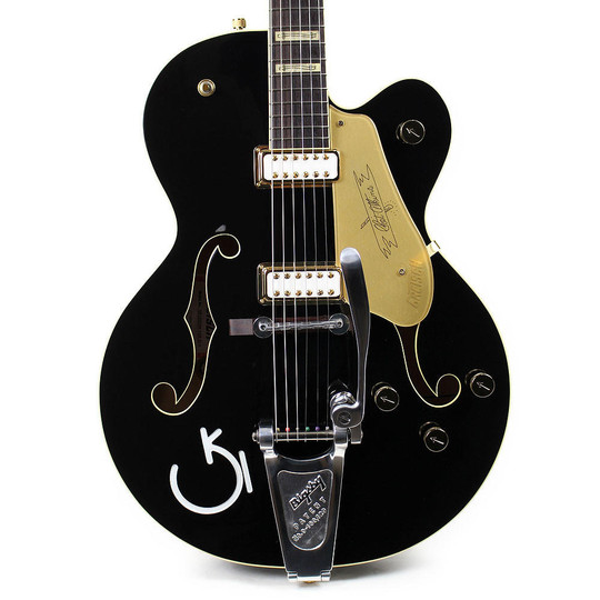 Gretsch G6120DSW FSR Cream City Music Exclusive Chet Atkins Black