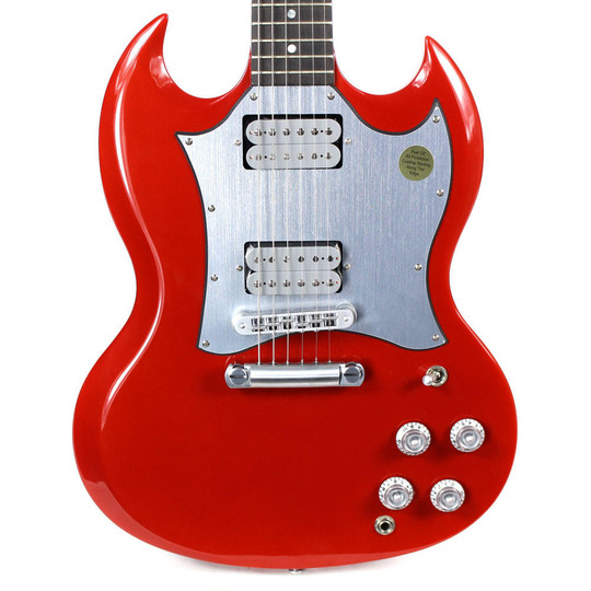 2004 Gibson Limited Edition SG Platinum Electric Guitar Sunset